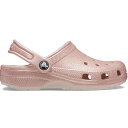 【キッズ】【グリッター】crocs 24SU クロックス サンダル クラシック グリッター クロッグ キッズ KIDS' CLASSIC GLITTER CLOG Quartz Glitter 206993-6WV クォーツグリッター