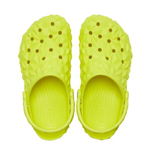 【男女兼用商品】【クラシック クロッグ】crocs 24SU クロックス クラシック ジオメトリック クロッグ CLASSIC GEOMETRIC CLOG Acidity 209563-76M