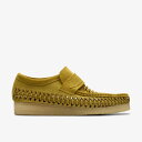 yzyr[[t@[zClarks SS24 N[NX M Wallabee Loafer Weave 26175778 YV[Y Olive Suede