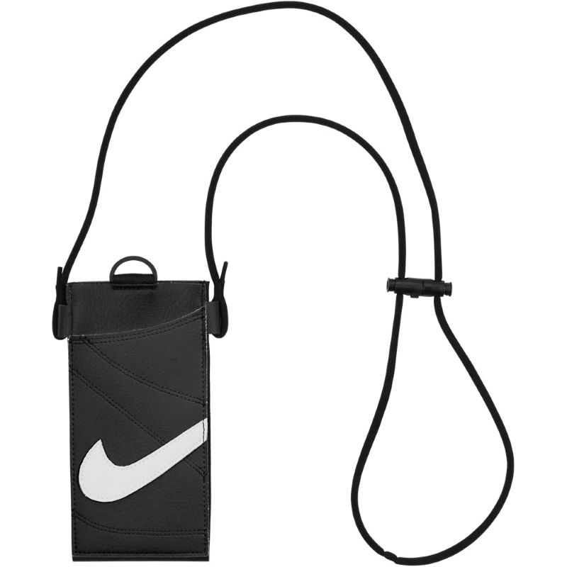 【ナイキ/アクセサリー/スマートフォンケース/ブレザー】NIKE SU24 NIKE PREMIUM PHONE CROSS BODY ブラック/ブラック/ホワイト NW0005-091