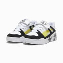 【セール30%OFF】【スポンジ・ボブ】【17-21cm】PUMA 23.8.5 プーマ SLIPSTREAM SPONGEBOB AC+PS 393894-01 キッズスニーカー PUMA WHITE-PUMA BLACK