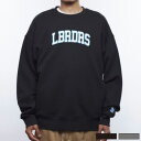 Liberaiders 23.10.6 リベレイダース ファッション HEAVY WEIGHT LBRDRS CREWNECK 753102303 ブラック グレー