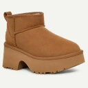 【アグ/ブーツ/クラシック ウルトラ ミニ ニュー ハイツ】UGG 24AW 9/4 W CLASSIC ULTRA MINI NEW HEIGHTS CHESTNUT 1158311-CHE チェスナッツ(4)