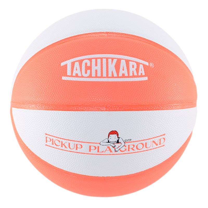 ボール 【送料無料】【タチカラ/バスケットボール/6号球/スラムダンクコラボ/ピックアッププレーグラウンド別注】TACHIKARA BASKETBALL PICK UP PLAYGROUND ×TACHIKARA BALL PACK SB6-509 Mango / White