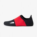 【ルームソックス】THE NORTH FACE 25SS ザ・ノースフェイス ポータブル ソリッパー TNF PORTABLE SOLIPPER TNFレッド×...