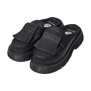 【送料無料】【シャカ/コインローファー/キルトローファーミュールチャンキー】SHAKA 25SS KILT LOAFER MULE CHUNKY Black 0...