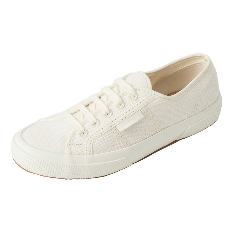 楽天山男footgear【送料無料】【定番モデル】スペルガ SUPERGA 22SS スニーカー 2750-ORGANIC CANVAS NATURAL DYE WEEDS A0A 2S2111KW-A0A レディース ベージュ系