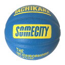 ボール 【送料無料】【7号球】【バスケットボール】TACHIKARA BASKETBALL タチカラ ボール サムシティ SOMECITY OFFICIAL GAME BALL SB7-108 メンズ レディース キッズ ブルー/イエロー ブルー系