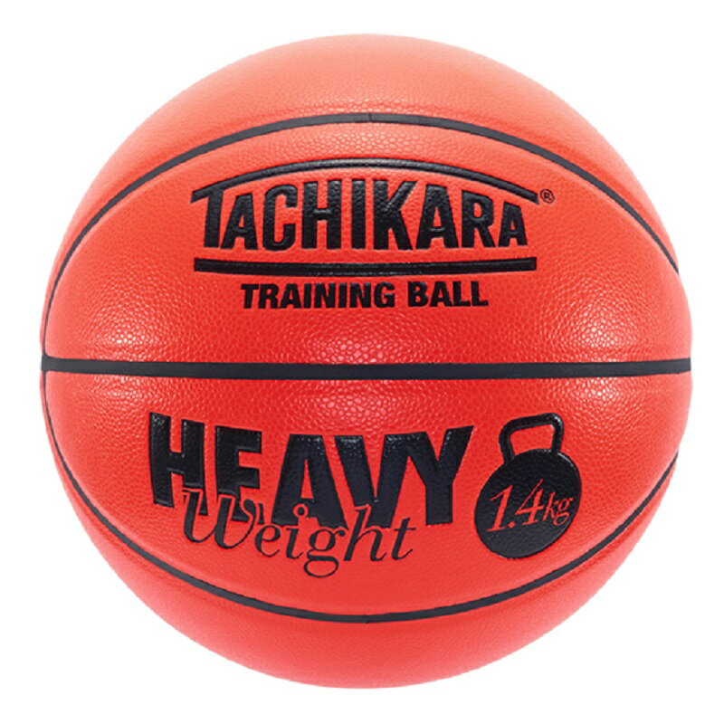 【送料無料】【7号球】【トレーニング用】TACHIKARA BASKETBALL タチカラ ボールヘビーウェイトバスケットボール TRAINING BASKETBALL-HEAVY WEIGHT- TB7-101 メンズボール ネオンオレンジ/ブラック 合成皮革 トレーニング用 1.4kg