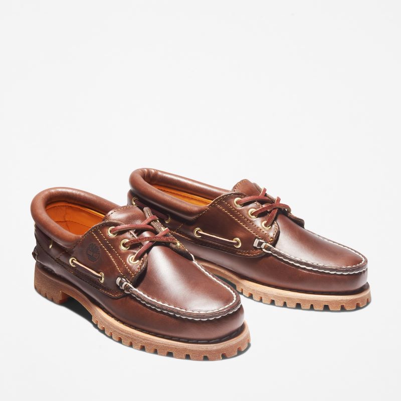 【送料無料】【定番モデル】【3-Eye】Timberland C/O ティンバーランド W Heritage Noreen 3-Eye Lug Handsewn Shoe Medium Brown Full Grain 51304 レディースシューズ ブラウン