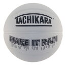 【送料無料】【7号球】【バスケットボール】【アウトドア用】TACHIKARA BASKETBALL タチカラ ボール MAKE IT RAIN SB7-291 クールグレー 合成皮革