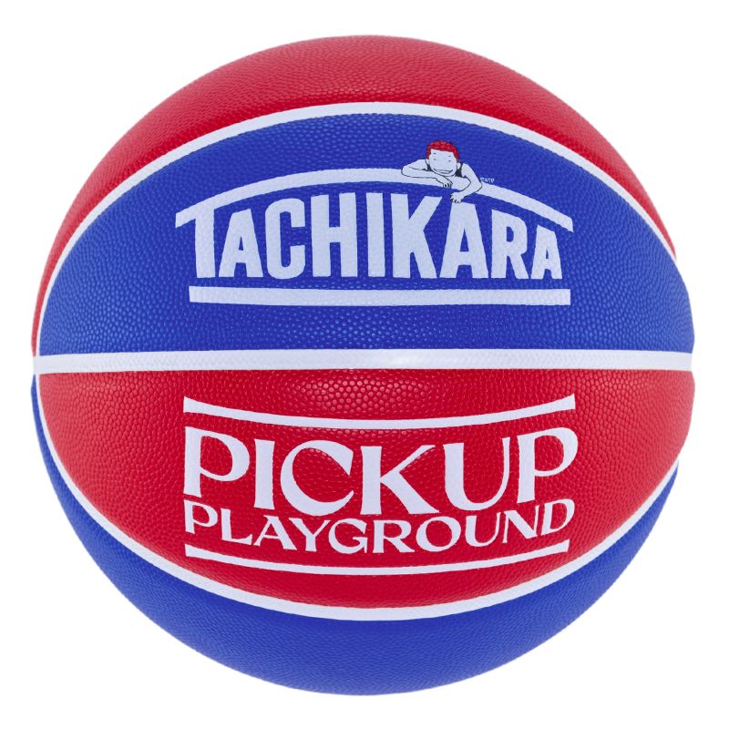 タチカラ ボール TACHIKARA BASKETBALL ピックアッププレーグラウンド PICK UP PLAYGROUND ×TACHIKARA BALL PACK SB7-581 Red / Blue メンズボール レッド/ブルー スラムダンク 桜木花道