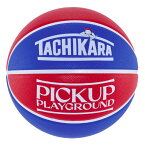 【送料無料】【限定モデル】【7号球】【バスケットボール】【PLAYGROUND別注】タチカラ ボール TACHIKARA BASKETBALL ピックアッププレーグラウンド PICK UP PLAYGROUND ×TACHIKARA BALL PACK SB7-581 Red / Blue メンズボール レッド/ブルー スラムダンク 桜木花道