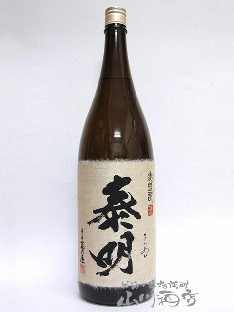 泰明 ( たいめい ) 麦焼酎 25度 1.8L 6本セット