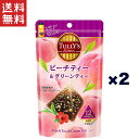 1,000円ポッキリ 伊藤園 TULLY'S&TEA タリーズ ピーチティー&グリーンティー 4.0g×12袋×2個 ティーバッグ