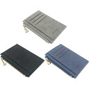 カードケース コンパクト 薄型 チャック付き ウォレット ミニ財布 スリム 小さい財布 薄い 軽い レディース メンズ