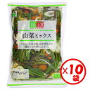 【送料無料 山菜ミックス水煮】お得な箱買い！「嬉山菜 山菜ミックス 140g」×10袋【山菜うどん 山菜そば 和え物 炒め物 山菜ごはん 和風パスタに】【嬉山菜シリーズ 中国産 芋づる わらび 細竹 えのき茸 きくらげ なめこ 6種類ミックス 山菜の水煮】