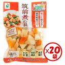 【送料無料】お得な箱買い!「うまみ丸ごと野菜 国産筑前煮の具320g」×20袋【ごぼう・人参・こんにゃく・竹の子・れんこん】【1袋約3人分 根菜ミックス 野菜水...