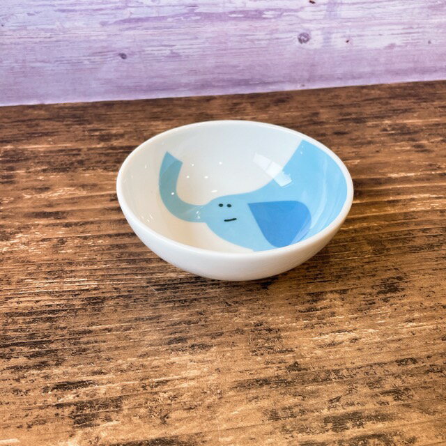 小鉢 子供用 鉢 ボウル 取り鉢 サラダ キッズ 食器 男の子 女の子 MEALキッズ ゾウ 動物 可愛い 日本製 美濃焼 陶器 出産祝い プレゼント 贈り物 ギフト ラッピング お食い初め