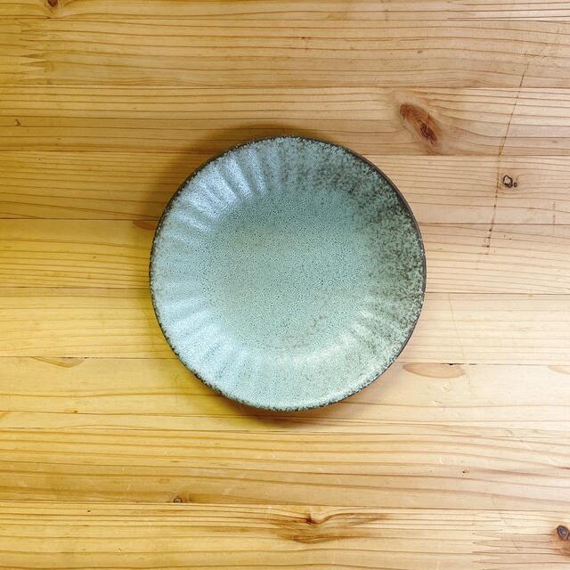小皿 丸皿 おしゃれ 北欧 うつわ プレート 皿 食器 陶器 ウラヌス 軽量 12cm 日本製 美濃焼 グレー 灰 窯変 軽い うすい 洋風