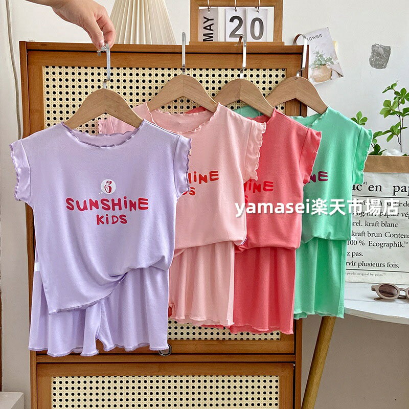 セットアップ キッズ ベビー服 男の子 女の子 tシャツ ショートパンツ 子供服 ルームウェア 上下セット 夏服 おしゃれ 可愛い 子ども服 トップス ボトムス ジュニア 赤ちゃん 部屋着 パジャマ 誕生日 プレゼント 幼稚園 小学生 お出かけ 140cm 130 120 110 100 90 80