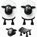 【6%OFFクーポン】トイレットペーパーホルダー 羊のトイレットペーパーホルダー 置き型 北欧風 おしゃれ かわいい 動物ティッシュペーパーホルダー 取り付け簡...