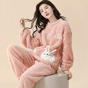 【10%OFFクーポン配布中!】ルームウエア 長袖 フリース レディース パジャマ 着る毛布 女子 寝間着 部屋着 春 秋 冬 女の子