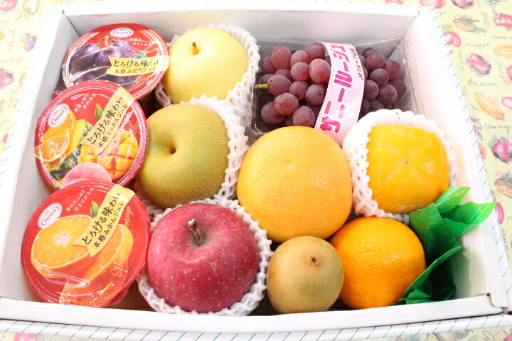 果物　母の日　ゼリーセット　お中元　プレゼント　お供え　果物フルーツセット　水菓子　fruits kudamonoお見舞い果物　くだもの水果fruit送料無料（沖縄県は送料1000円追加させていただきます。）