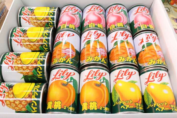 リリー缶詰めセットあす楽【楽ギフ_包装選択】【楽ギフ_のし宛書】【楽ギフ_メッセ入力】盆 お供え