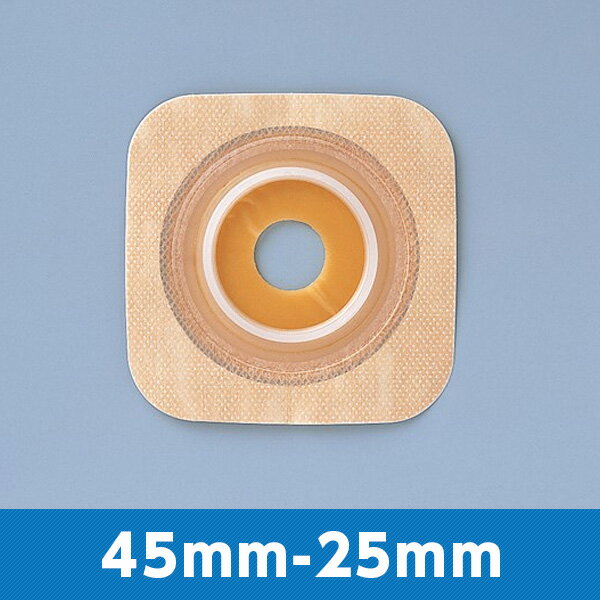 バリケア ナチュラ ソフトフランジ プレカット 00323 45mm 既製孔サイズ25mm 1箱10枚 コンバテック【返品不可】