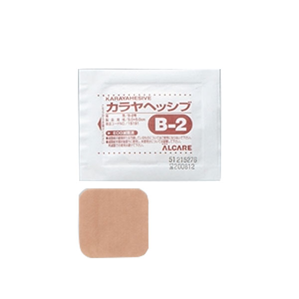 カラヤヘッシブ ブラインドタイプ B-2号 15191 5.0cmx5.0cm 創傷被覆材 1函20枚入 アルケア【返品不可】