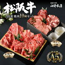 【お中元】【 2段重 焼肉10種セット F 】松阪牛6種 牛タン4種 焼肉セット 計620g タレ付き 人気部位 ギフト 熨斗対応可 国産 A5等級 和牛 高級 贈り物 焼肉 松阪牛 牛タン 山昇本店 内祝い 御祝 お誕生日 出産祝 母の日 お中元 敬老の日 父の日 リニューアル