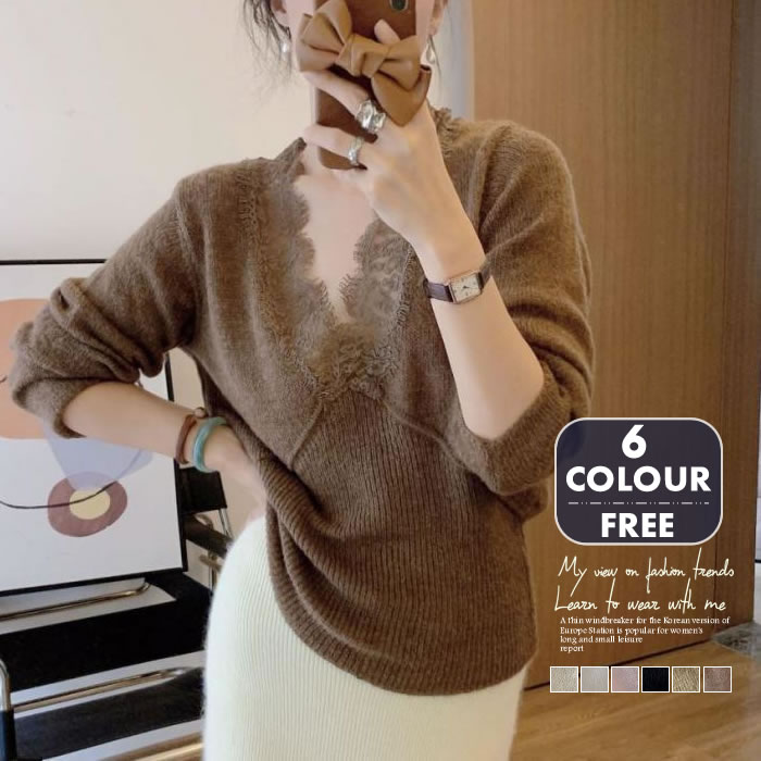 激安!新作ニット春レディースニット...