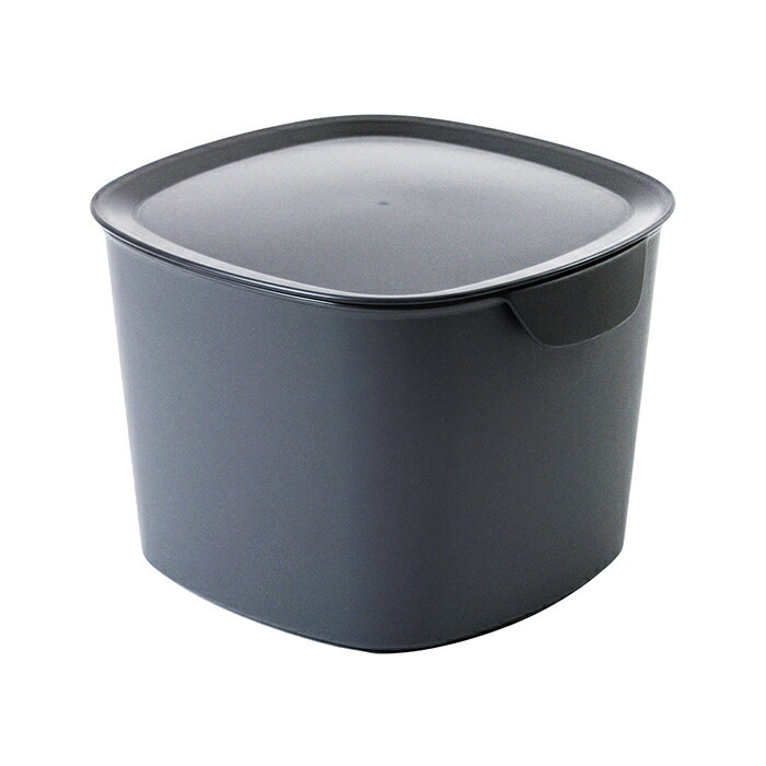 【当店限定特典付】tidy バケットコンテナー Bucket Container 収納コンテナ 10L コンテナ バケット 収納ボックス 収納ケース スタッキング 日本製 耐熱 耐冷 耐衝撃 おしゃれ CE-666-201 ホワイト ティディ アクトワークス 3