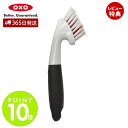 【365日出荷&当店限定特典付】OXO オクソー グラウトブラシ オレンジ ブラシ 掃除ブラシ たわし カビ 汚れ取り 風呂掃除 浴室 お風呂 コンパクト おし...