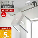 【365日出荷&当店限定特典付き】山崎実業 引っ掛け 風呂イス SH30 ミスト MIST 公式 30cm 風呂椅子 風呂いす バスチェア 滑り止め アルミ脚 衛生的 シャワーフック 物干しバー 浴室扉 浮かせる収納 バスグッズ ホワイト 7307 7308