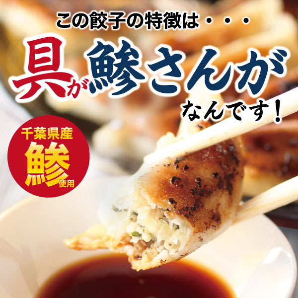 鯵さんが餃子 60個千葉のお土産や特産品といえば、やます送料込 人気 ご飯のお供 冷凍餃子 おつまみ お取り寄せ グルメ 焼き餃子 魚を使ったヘルシー餃子 ビールに合う ワインに合う ご当地料理を餃子にしてみました。 yamasu-10000374 やます楽天市場店 サンプル画像3