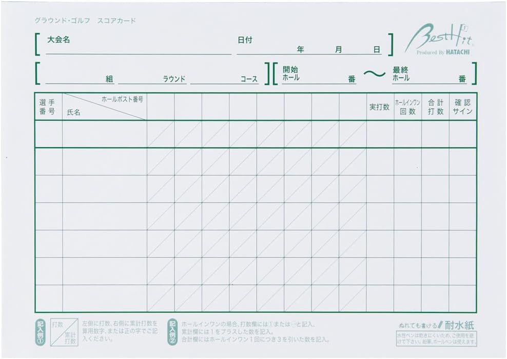 グラウンドゴルフ用品 HATACHI ハタチ ...の紹介画像3