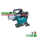 草刈本舗オリジナル VP181DZ+パワーソースキット1 充電式真空ポンプ 18V バッテリ・充電器セット 2口充電器タイプ