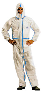 デュポン　(タイベック防護服）（放射能対策の化学防護服）タイベックソフトウェアー・TV−3型