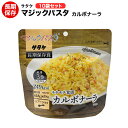 お湯を入れてソースをまぜるだけ!保存食、備蓄品、非常食に。登山やキャンプにもオススメ。長期保存可能な本格ショートパスタ!
