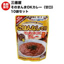 そのまんまOKカレー 甘口 10袋セット 特定原材料7品目不使用 アレルギーフリー