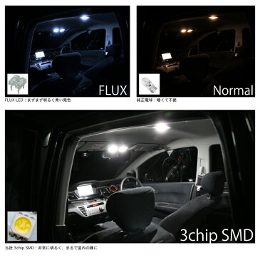 【断トツ132発!!】HM1/2 バモス LED ルームランプ 4点セット[H11.6〜]ホンダ 基板タイプ 圧倒的な発光数 3chip SMD LED 仕様 室内灯 カー用品 カスタム 改造 DIY