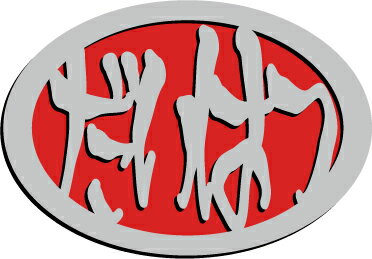 ダイハツエンブレム楕円形 赤