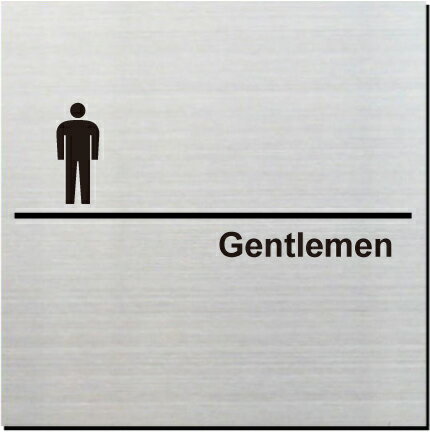 トイレステンレスプレート150mm