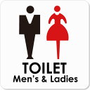 トイレマークアクリルプレート15cm