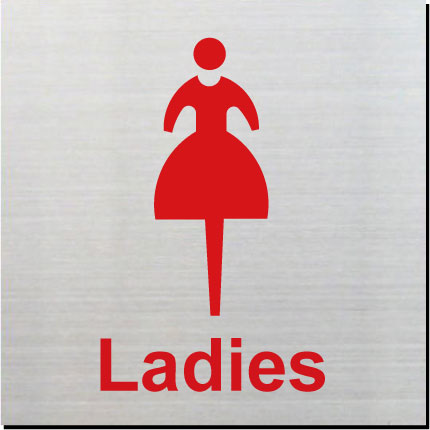 トイレステンレスプレート10cm