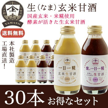 ヤマト醤油味噌 オリジナル・紫の一日一糀Mix 140ml 30本セット 送料無料