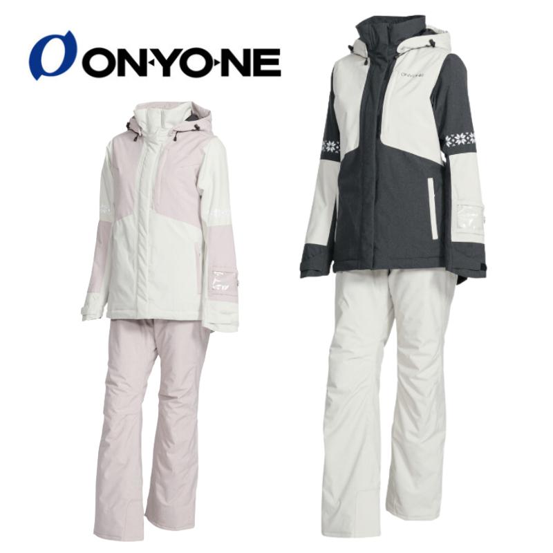 オンヨネ（ONYONE） レディス スキースーツ ONS86530 LADIES' SUIT ジャケット パンツ 上下セット ウインター スポーツ 雪 防寒