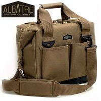 Albatre アルバートル マルチクーラーバッグ 18L AL-CB180 コヨーテ 15mm厚断熱材 保冷 5層構造 底板一枚つき ソフトクーラーボックス キャンプ アウトドア ハイキング 遠足